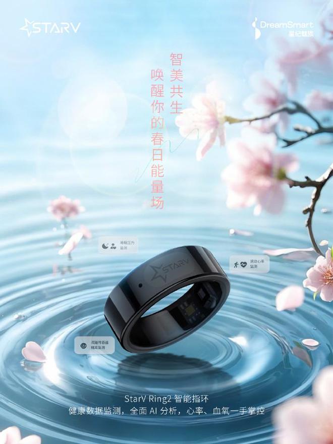 血糖刺客退退退！星纪魅族智能指环 StarV Ring2守护健康(图1)